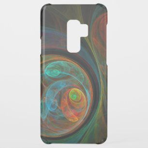 Rebirth Blue Abstract Art Uncommon Samsung Galaxy S9 Plus Case