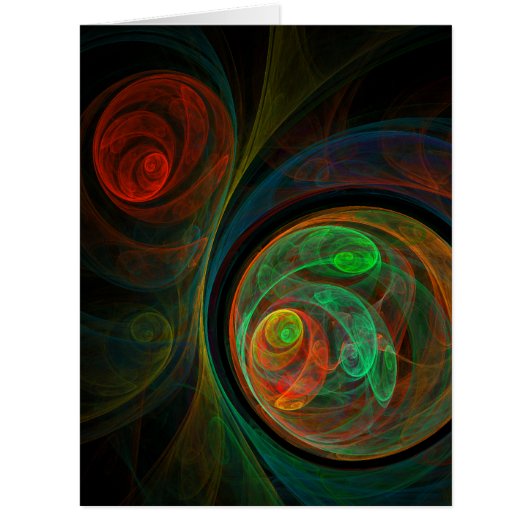 Rebirth Green Abstract Art (Front)