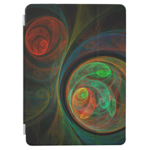 Rebirth Green Abstract Art iPad Air Cover