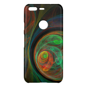 Rebirth Green Abstract Art Uncommon Google Pixel Case