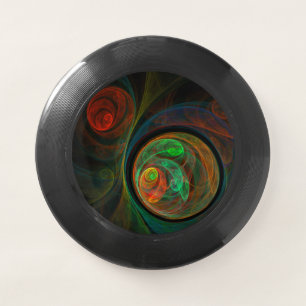 Rebirth Green Abstract Art Wham-O Frisbee