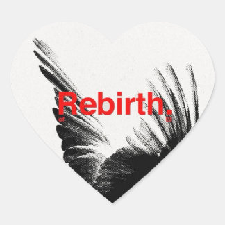 Rebirth Heart Sticker by hado90
