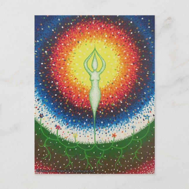 Rebirth of Sun Postcard (Front)