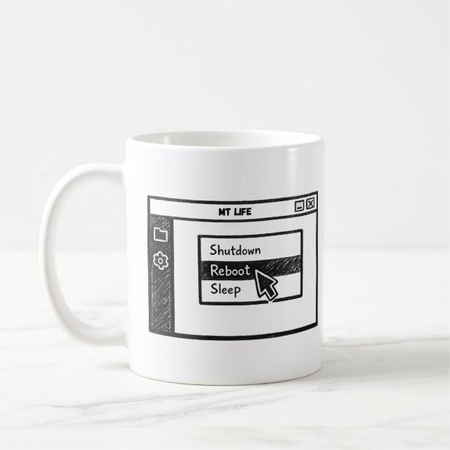 Reboor Mode Coffee Mug (Left)