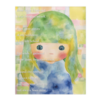 Reborn. Acrylic Print