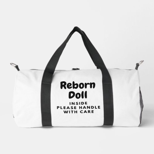 Reborn Doll Inside Tote Bag
