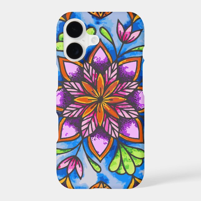 Reborn Mandala Iphone Case (Back)