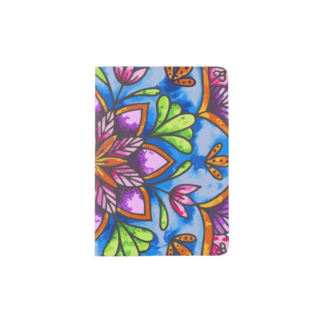 Reborn Mandala Passport Holder (Front)