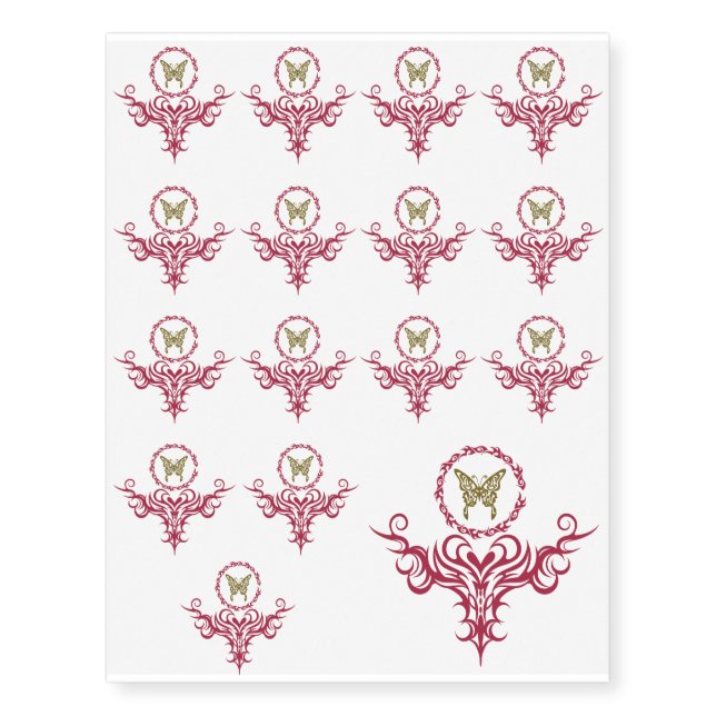 Reborn Temporary Tattoos (Front)