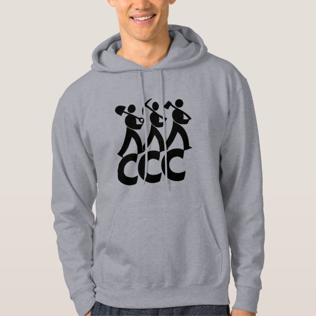 Rebuild America Civilian Conservation Corps CCC Hoodie (Front)