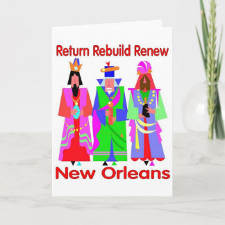 Rebuild New Orleans Card