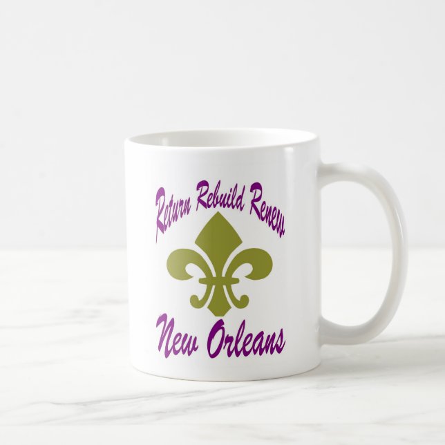 Rebuild New Orleans Coffee Mug (Right)