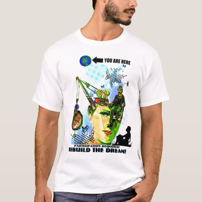 Rebuild The Dream T-Shirt (Front)
