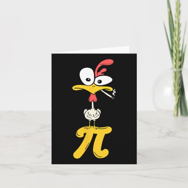 Rebus Happy Pi Day  Card (Front)