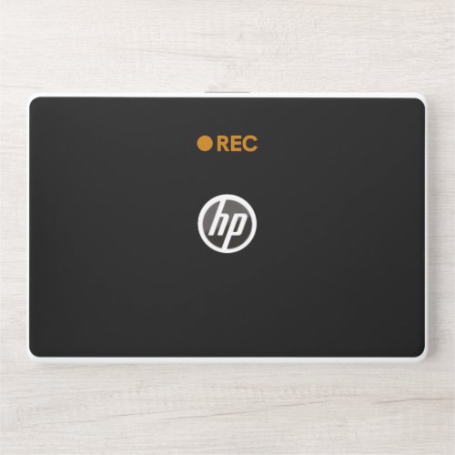 REC recording adult humor HP Laptop Skin