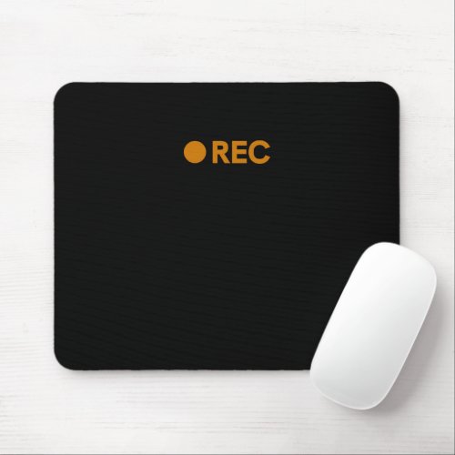 REC recording adult humor Mouse Pad