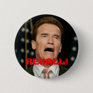 Recall Arnold Pinback Button
