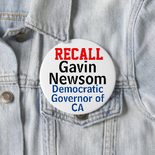 Recall Gavin Newsom CA Democrat Gov. EDIT Button