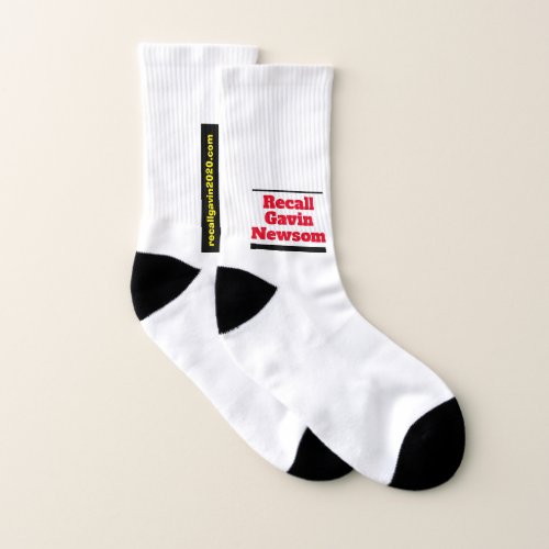 Recall Gavin Newsom mens socks