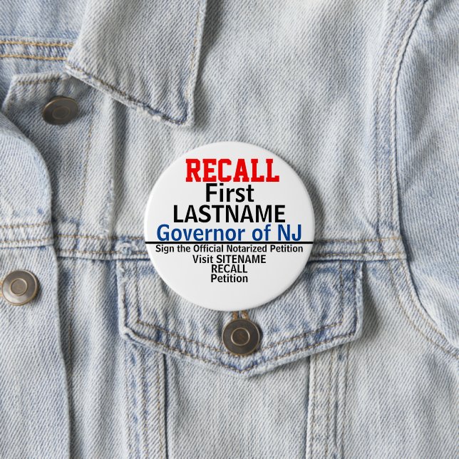 Recall Gov. Any State Button (In Situ)