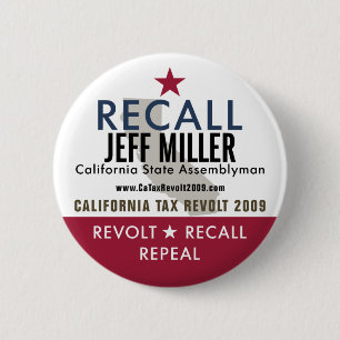 Recall Jeff Miller Button