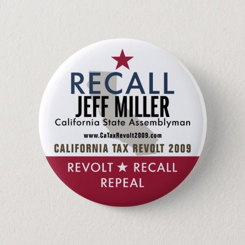 Recall Jeff Miller Button