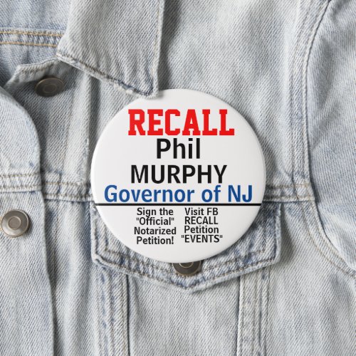 Recall NJ Gov Murphy Edit for Any State Button