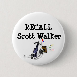 Recall Scott Walker Button