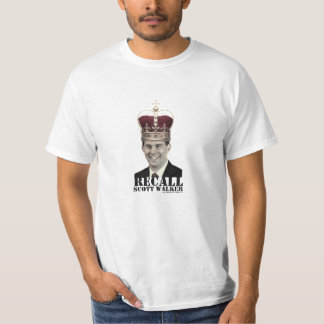 Recall Scott Walker T Shirt