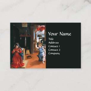 RECANATI ANNUNCIATION by Lorenzo Lotto Business Card