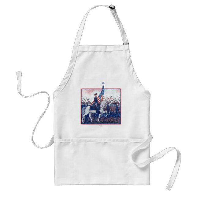 Recaptured: A Philippine War Story Adult Apron (Front)