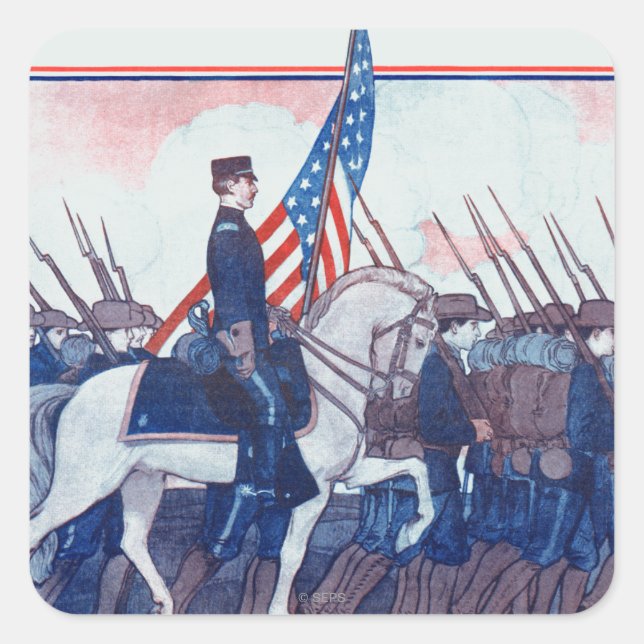 Recaptured: A Philippine War Story Square Sticker (Front)