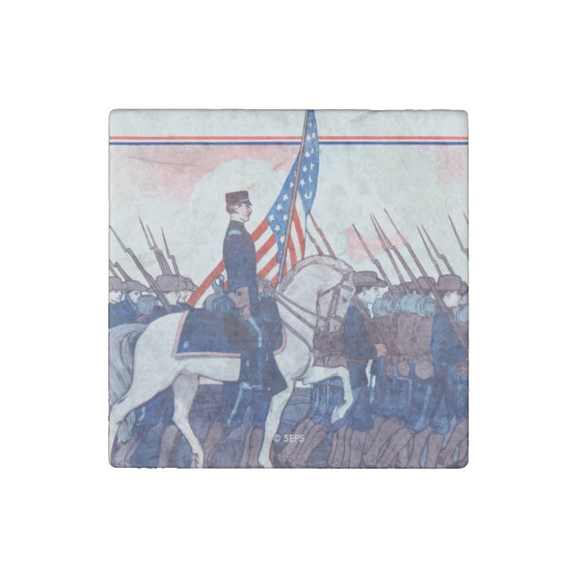 Recaptured: A Philippine War Story Stone Magnet (Front)