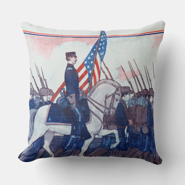 Recaptured: A Philippine War Story Throw Pillow (Front)