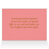 RECAPTURING THE SPARKS ~ PINK CARDS (Inside Horizontal (Top))