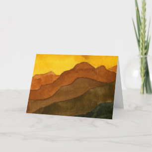 "Receading Hills" Country Roads Greeting Card