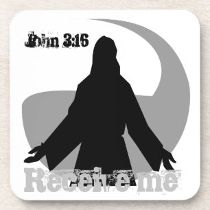 Receive Me Bible Quote Customize It Beverage Coaster