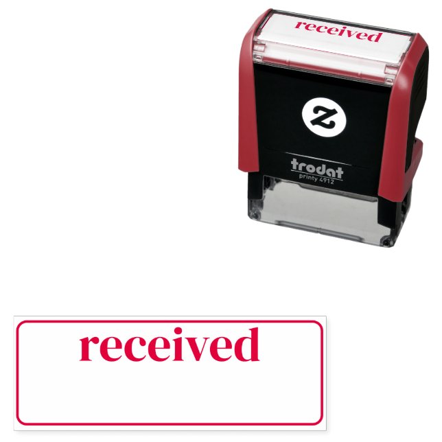 Received Payment Accounting Office Bookkeeping Self-inking Stamp (In Situ)