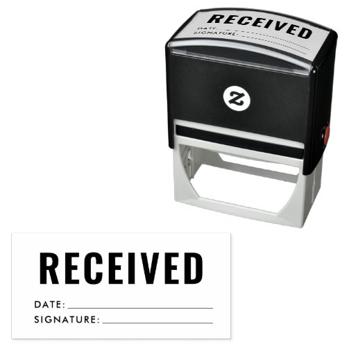 Received Self_inking Stamp