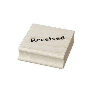 "Received" Stamp