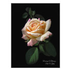 Receiving A Blessing... Rose Art Print By Stan