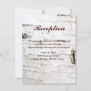 Reception card