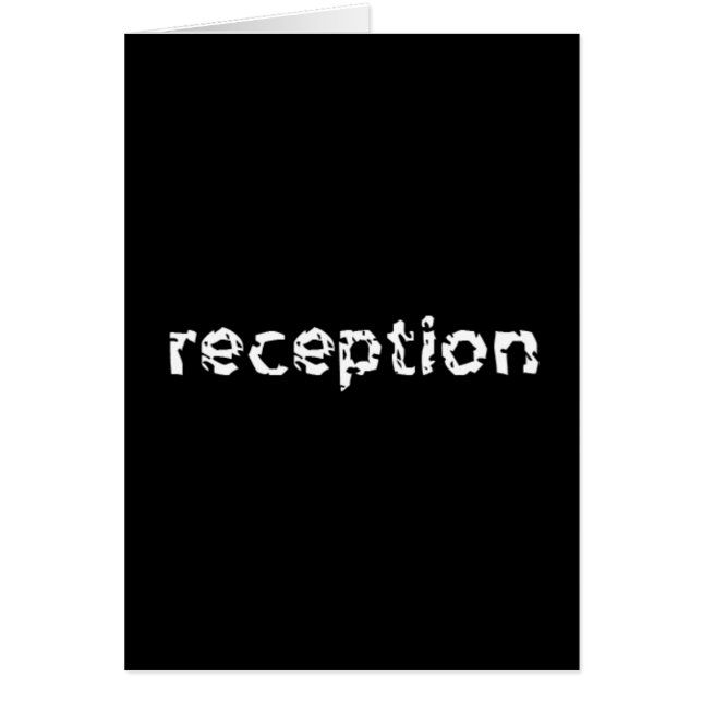 Reception Cards (Front)