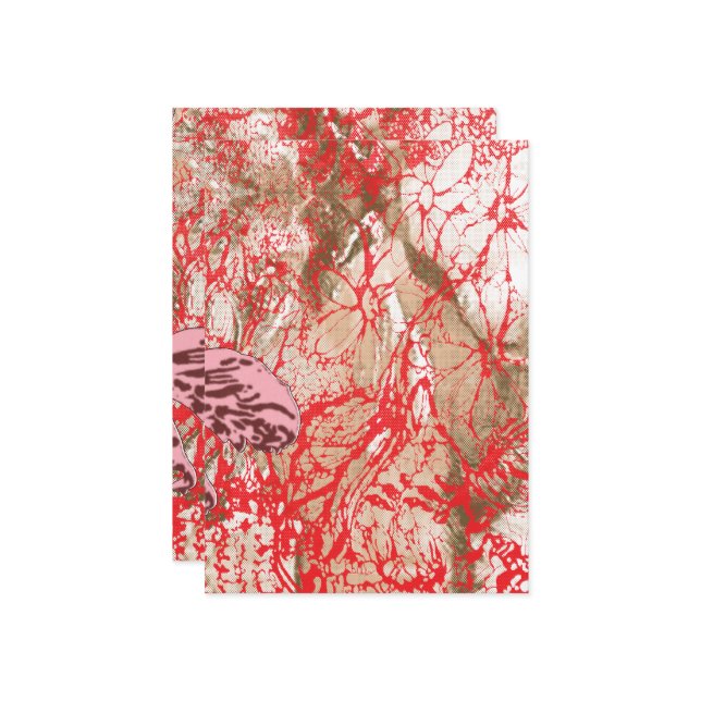 Reception Invite Template | Custom Wedding Card (Front/Back In Situ)