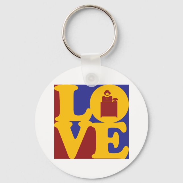 Reception Love Keychain (Front)
