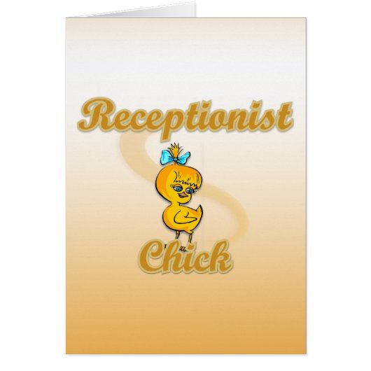 Receptionist Chick Cards (Front)