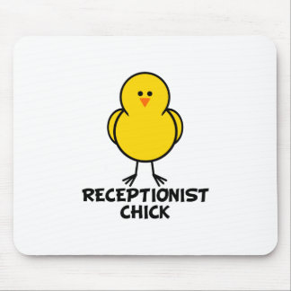 Receptionist Chick Mouse Pad