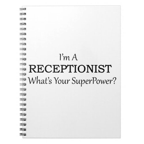 RECEPTIONIST NOTEBOOK