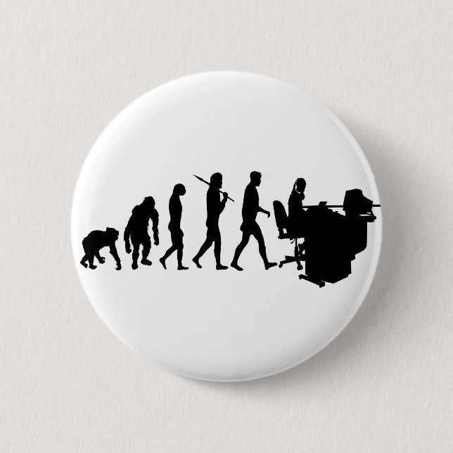 Receptionist Personal Assistant Gifts and Tees Button (Front)