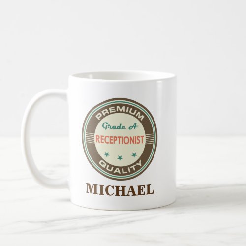 Receptionist Personalized Office Mug Gift